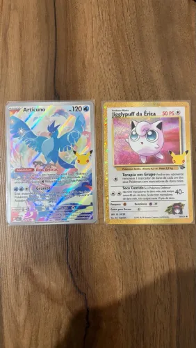 Articuno + JigglyPuff 30 anos Pokémon