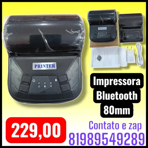 Impressora termica Bluetooth 80mm 