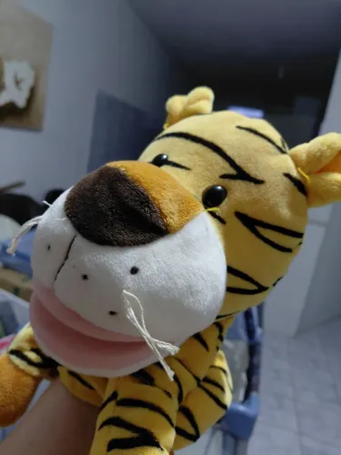 Pelúcia fantoche tigre