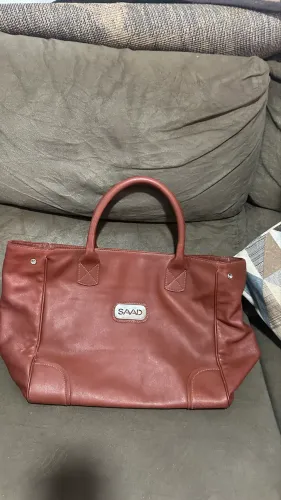 Bolsa saad cor vinho bordô