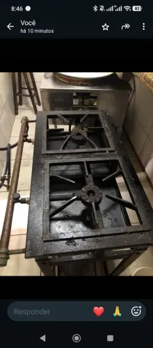 Vendo fogão industrial 2 bocas