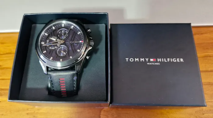 Relógio Tommy Hilfiger Masculino Aço Azul 1710622