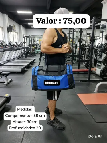 Bolsa de malhar e treinar