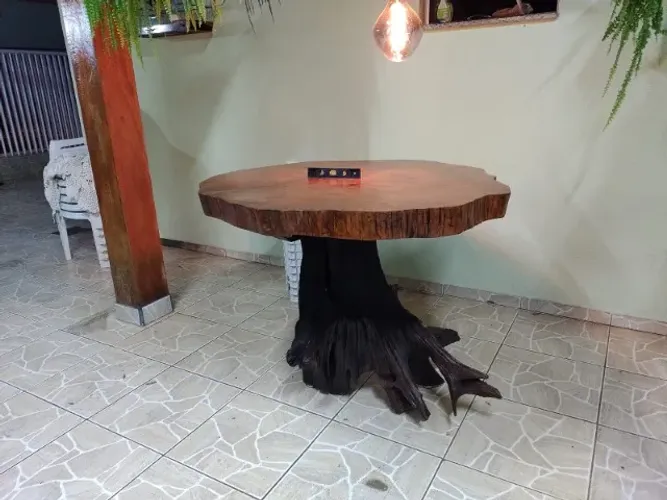 Mesa Rústica Orgânica 