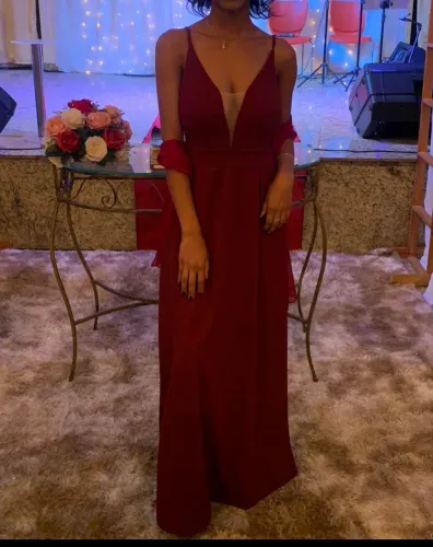 Vestido Marsala 