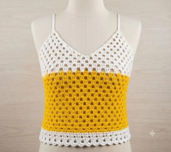 Blusinha de crochê ?