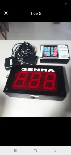Display de senha p/ comercio