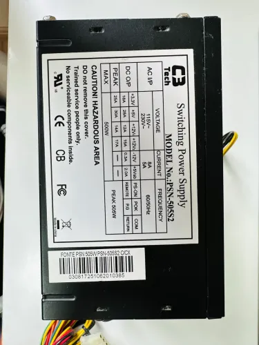 Fonte - C3 Tech modelo PSN-505S2