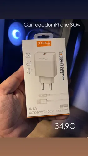 Carregador 30w para iPhone 