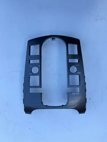 Moldura Painel Radio Kia Cerato 2009 2010 Avaria Cinza
