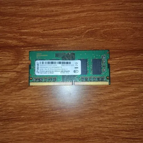Memória RAM 4GB DDR4 3200MHz para Notebook