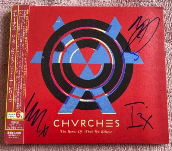 CD CHVRCHES The Bones of What You Believe (Autografado) [Importado]