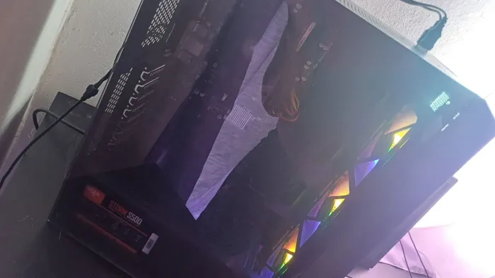 Pc completo + mesa e cadeira + ps3 slim