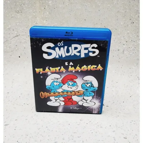  BLU-RAY OS SMURFS E A FLAUTA MÁGICA