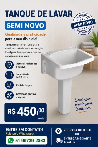 Tanque cerâmica