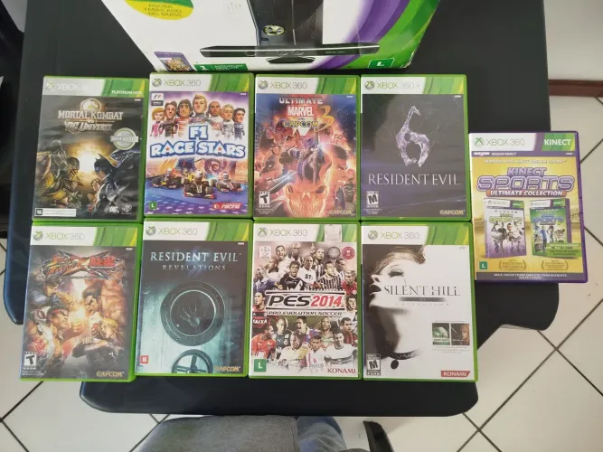 9 jogos originais Xbox 360