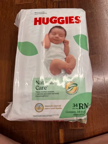 Fralda RN Huggier Natural Care