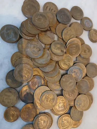 Lote 288 moedas Antigas antiguidade 
