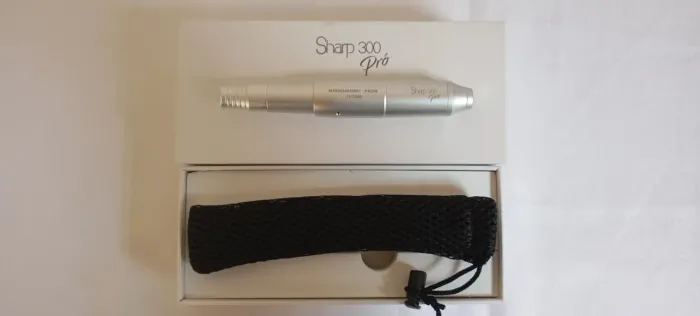 Dermógrafo Sharp 300 Pro Silver + controle digital Elipse Cristal