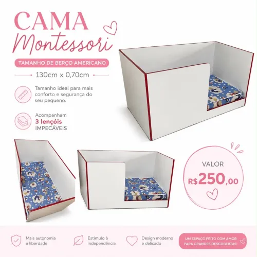 Cama montessorie