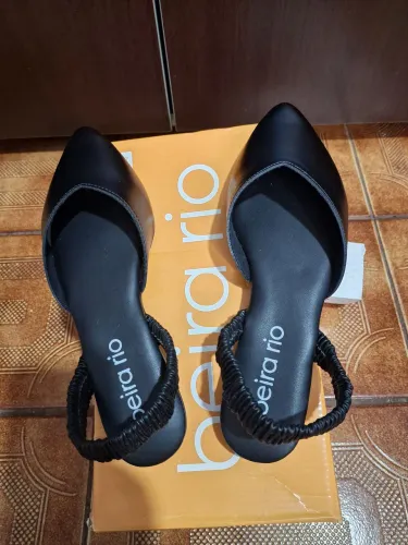Sapatilha Bico Fino Elástico Beira Rio 34