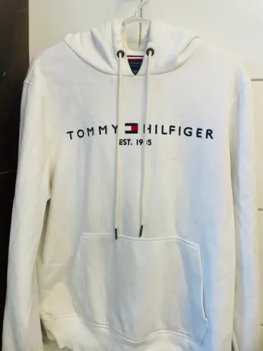 moletom tommy branco