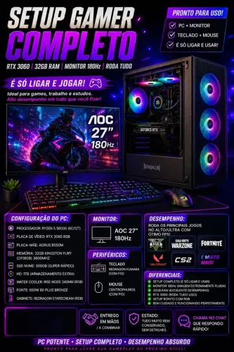 Pc gamer completo