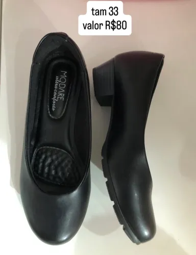 Vendo Sapato social preto tam 33