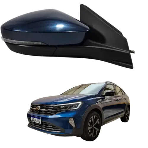Retrovisor Volkswagen Nivus Retrátil 2020 2021/22 23/24 Ld (Usado)