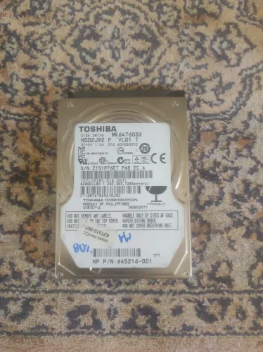Hd Notebook 640GB - Com Garantia - Aceito Cartão