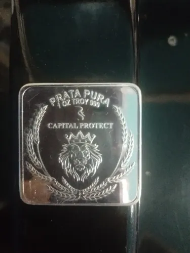 Barra de prata Leão de juda -1ozt