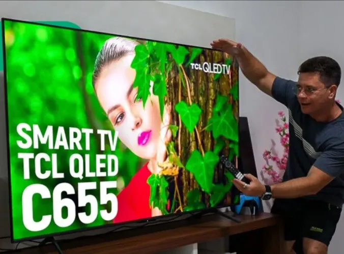 Smartv TCL 55 Qled 4k Novíssima