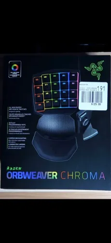 Teclado Orbweaver Chroma NOVO