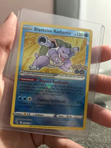 Carta Pokémon Blastoise Radiante