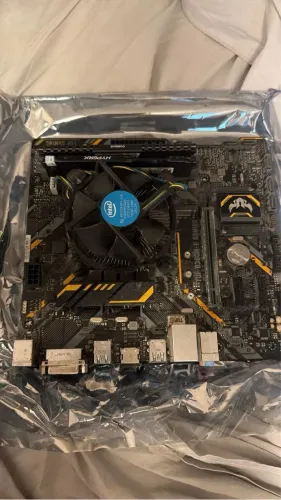Kit computador- placa mãe,ssd,memória ram e processador