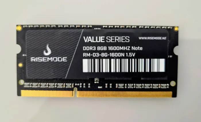 Memória Notebook DDR3 8GB 1600MHz Rise Mode Value Series - ORIGINAL