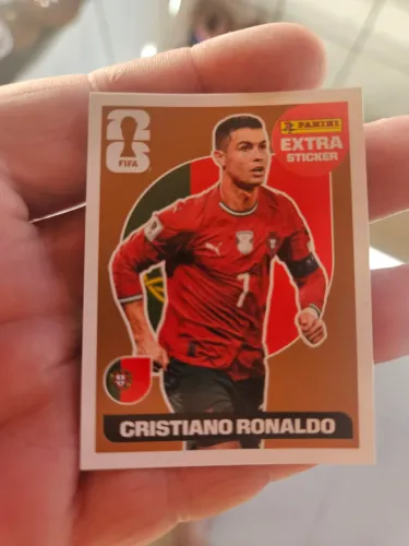 Figurinha Cristiano Ronaldo Bronze