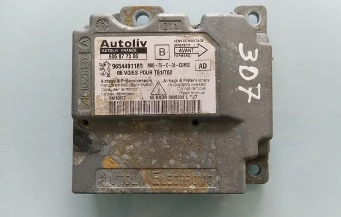 Módulo Air Bag Peugeot *0 606877300