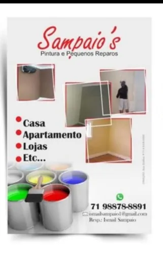 Precisando fazer aquela pintura para renovar o ambiente??