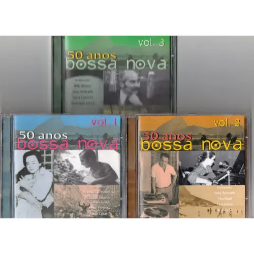 Kit 7 CDs de Bossa nova (leia a descrição)