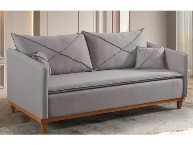 Sofá 2 lugares Lisboa 1.80m Linho Frete Grátis