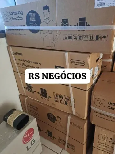 Ar Cond Split Inverter 220v Novo Lacrado + NF (Até 12) (A partir de 2.050)