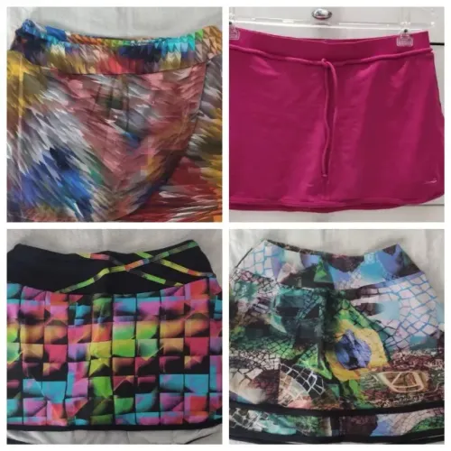 10 Saias shorts esportivas Magia do mar (PROMOCAO BLACK FRIDAY ANTECIPADO