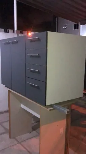 Armário de cozinha projetado