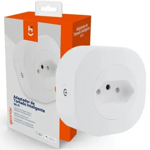 Adaptador de Tomada Inteligente Wi-Fi - Novo