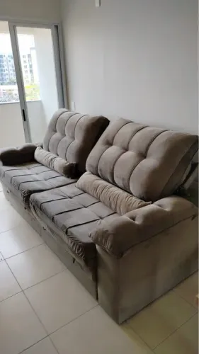 Sofá Retrátil e Reclinável 250 METROS Super Confortável é Bonito 