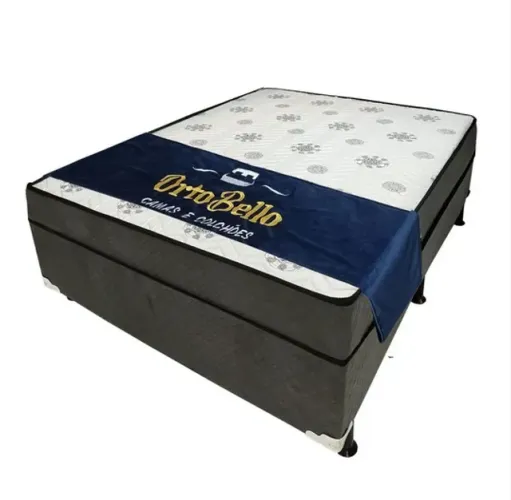 Cama Casal Molas Bonnel Ortobello Até 12x - Frete Grátis