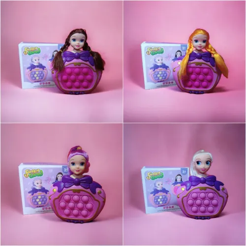 QUEIMA DE ESTOQUE - FINGER GAME (POP IT ELETRÔNICO) BARBIE