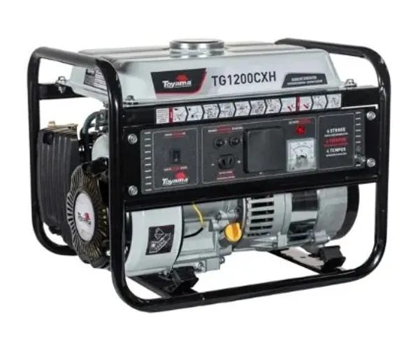 GERADOR A GASOLINA TRAB. 1000W TOYAMA 4T S/ PARTIDA TG1200CXH