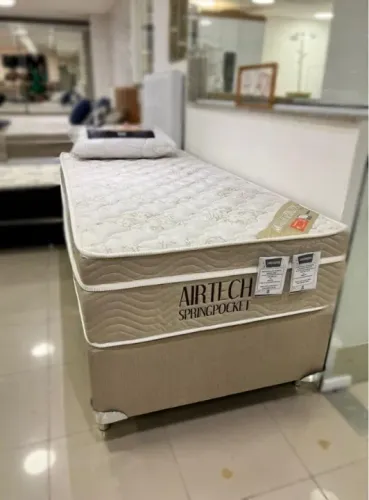 Colchão Airtech Spring Pocket 88×188 Solteiro de Molas Ensacadas Ortobom